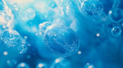 Observing transparent water molecules floating in a fluid medium a scientific exploration of molecular behavior in a controlled environment