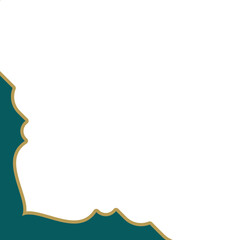 Ramadan islamic frame decoration