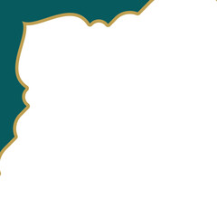 Ramadan islamic frame decoration