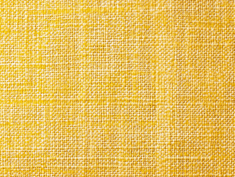 Minimalist butter yellow tweed fabric texture with soft feel