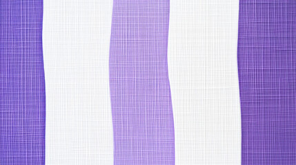 Minimalist purple and white striped fabric with textured pattern