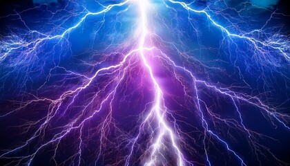 blue and purple lightning background