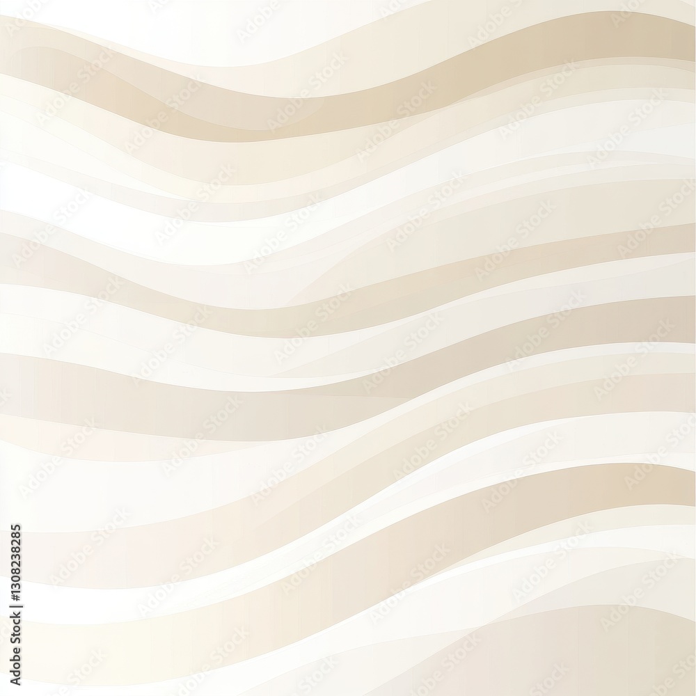 Poster the image features a soft, flowing background in shades of white and beige, creating a serene and ca