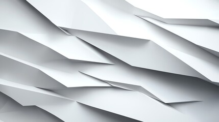 Abstract origamistyle folds creating a 3D paperinspired modern design