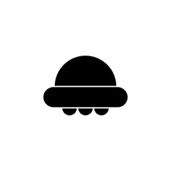 Ufo glyph icon