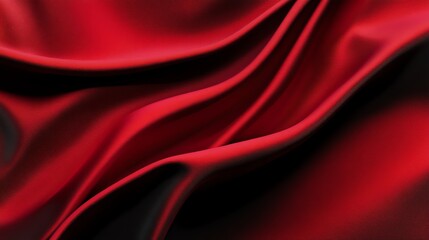 Obraz premium Luxurious velvet texture with smooth folds and deep shadows