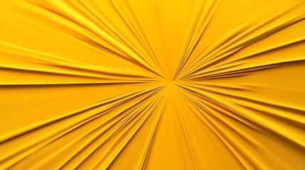 Fototapeta premium Radiating sunburst pattern with vibrant golden hues, energetic abstract texture