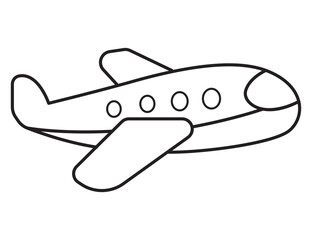 Airplane Outline Icon