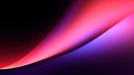 Dark Gradient Background with Purple and Red Tones. Smooth Curves and Soft Glow for an Elegant, Minimalistic Design