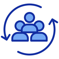 Appreciation Blue Color Icon