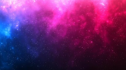 Vibrant cosmic background with colorful nebulae.