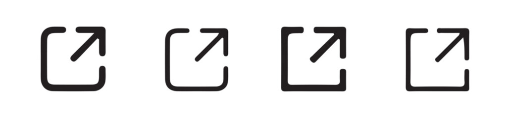 Share icon set. Share arrow, link, connection icon.Arrow symbol. button connection illustration sign collection. vector illustration eps 10.