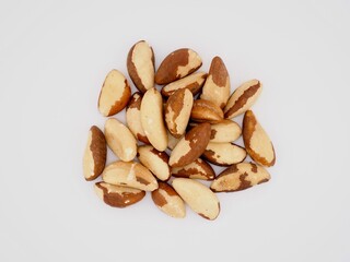 신선한 유기농 견과류 브라질 너트 