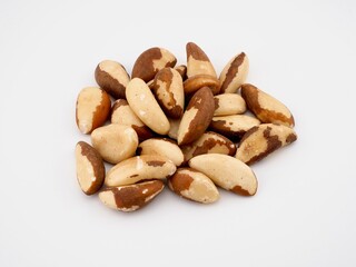 신선한 유기농 견과류 브라질 너트 