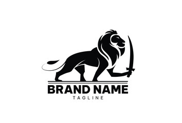 lion logo vector