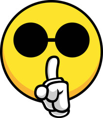 Retro Emoticon Sticker Element Set