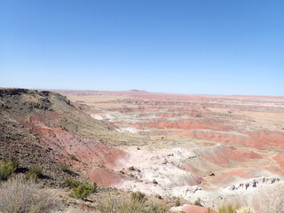Expansive Painted Desert Ridge Overlook
