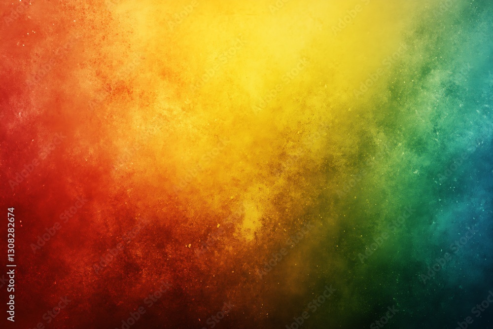 Fototapete Vibrant gradient background featuring rich colors blending into a smooth texture : Generative AI