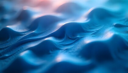 Obraz premium Glowing Abstract Landscape With Light Reflections And Texture