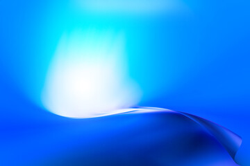 Modren bright abstract blue gradient background blurred colorful neon color flow trendy hologram effect graphics futuristic design for pattern banner web technology digital backdrop poster © M128