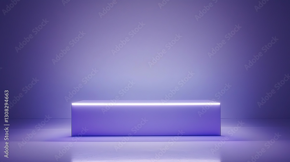 Poster modern minimalist design showcase abstract studio digital art display contemporary environment side 
