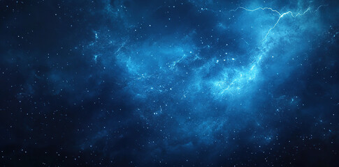 Fototapeta premium Stormy Sky Cosmos Mysterious Night Scene