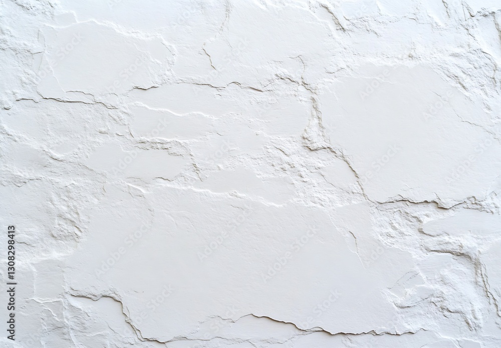Poster textured white wall surface for design and decoration projects : generative ai