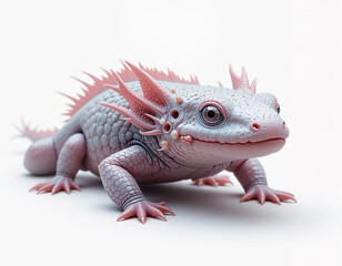 Obraz premium Regenerating Wonders: The Unique and Fascinating Axolotl