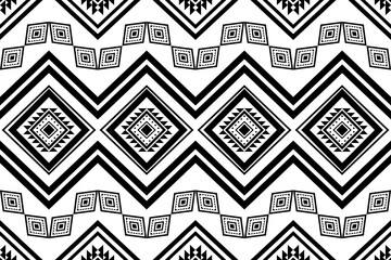 Seamless ethnic traditional combined with geometric shape,folk,ikat,embroidery style and design for fabric design,carpet,printings,clothing,wrapping.