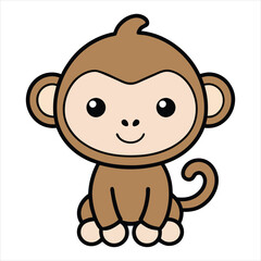 Obraz premium Chinese New Year kawaii animal vector illustration, Chinese Festival kawaii design