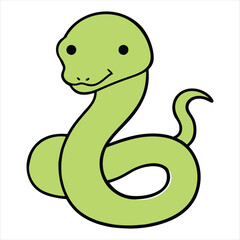 Fototapeta premium Chinese New Year kawaii animal vector illustration, Chinese Festival kawaii design