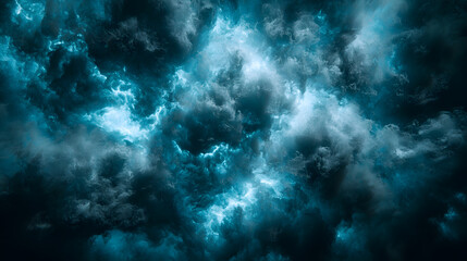 Obraz premium An abstract and vibrant image of swirling storm clouds