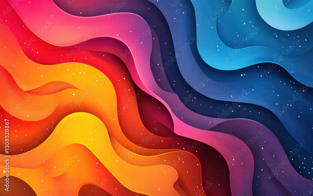 Poster engaging colorful background featuring a unique pattern that adds depth and character to designs