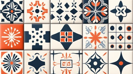 Vibrant mosaic tile patterns interior design art display modern home aesthetic view creativity