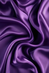 Obraz premium Purple Silk Satin Fabric