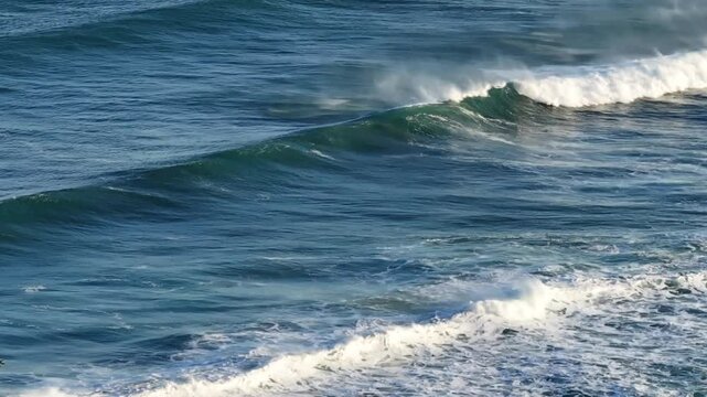 Neskowin Oregon on Highway 101 Pacific Ocean Waves Crashing at Neskowin Ghost Forest and Haystack Rock