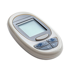 Blood Glucose Meter isolated on transparent background, png