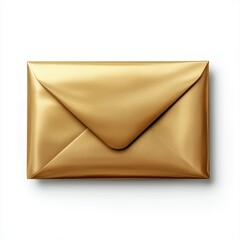 Elegant gold envelope with intricate design perfect for invitations, greetings, and special occasions celebrations