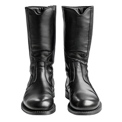 Equestrian Riding Boots isolated on transparent background, png