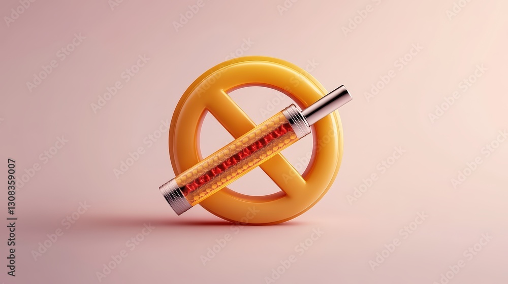 Aufkleber circular symbol representing a conceptual idea or theme in a minimalist design with soft background 