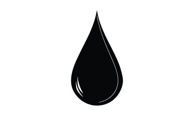Fototapeta premium Drop Liquid Water Oil Fluid Essence Symbol.