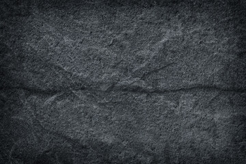 abstract black slate stone background or texture