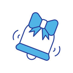 Bell icon isolated on a white background. Vector illustration.