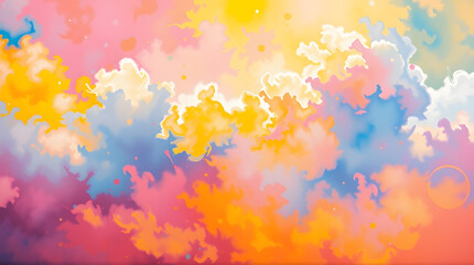 Vibrant Dreamy Background
