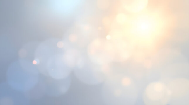 Elegant light background with bokeh