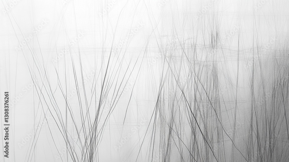 Poster abstract lines and textures on light background in minimalist style