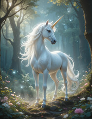 Enchanted Beauty: The Mystical and Majestic Unicorn