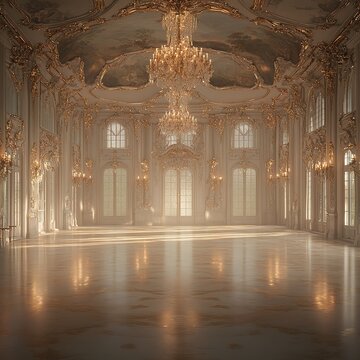 bridgerton theme background, light, open, ballroom scene 