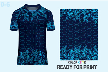 Jersey Design Template for Sports Apparel | abstract jersey design pattern