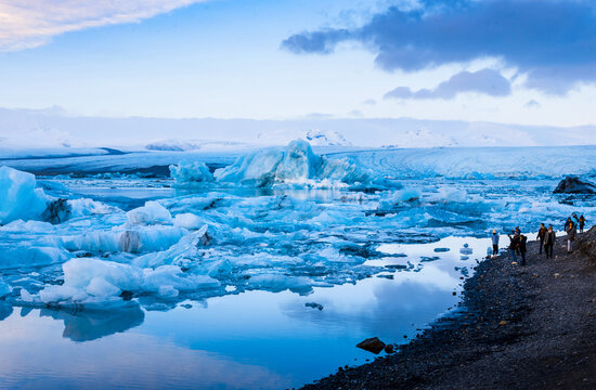 Jokulsarlon Glacier Lagoon in Iceland